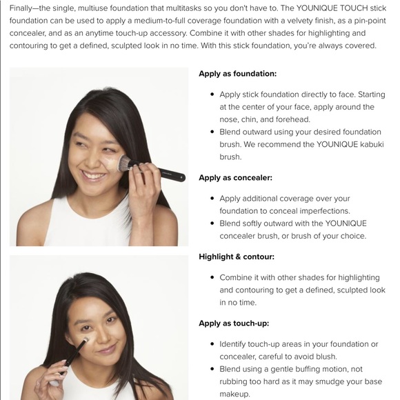 New Shades!  Full coverage stick foundation - Picture 3 of 8